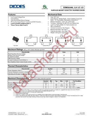 SDMG0340LC-7-F datasheet  